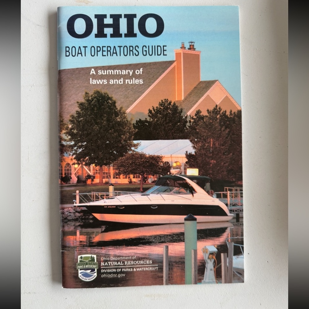Ohio boat operators guide - great condition